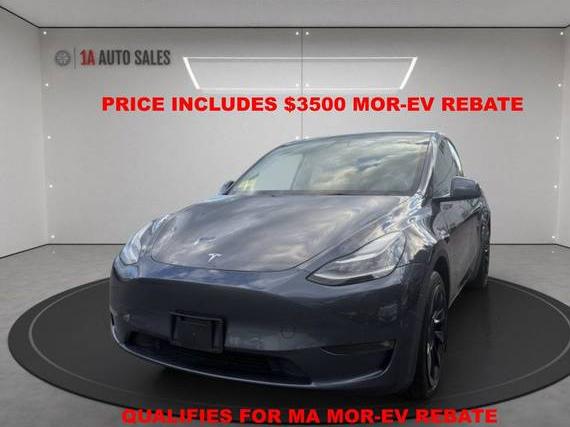 TESLA MODEL Y 2022 7SAYGAEE8NF421453 image